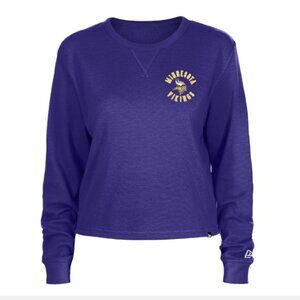 New Era Women's Minnesota Vikings Thermal Purple Long Sleeve T-Shirt